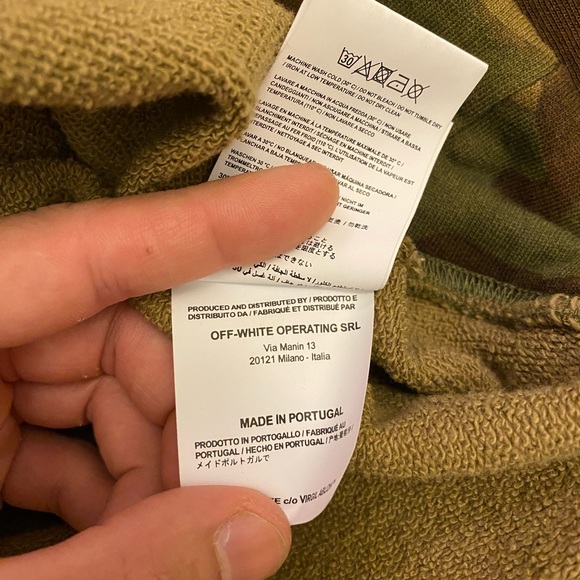 Off-White Military Stripe Sweater - Picture 6 of 6